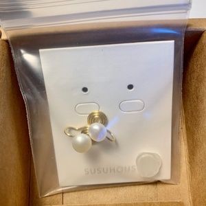 Brand New Pearl Clip-on Earring